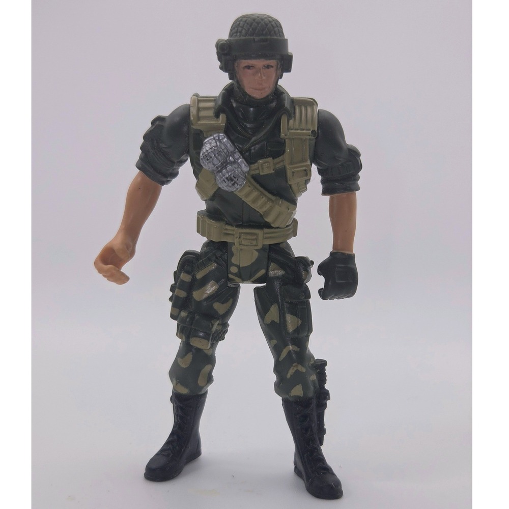 Chap Mei Military Action Figure Green Camo Good 9710509